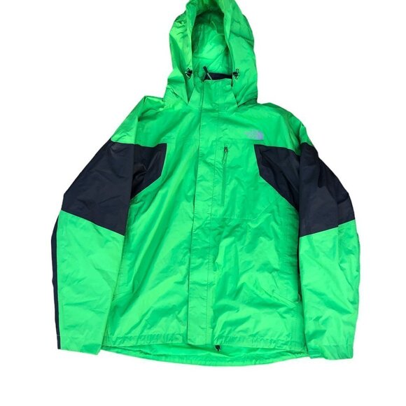 Rare 2012 The North Face Gore-Tex Jacket XL Green - Picture 6 of 9